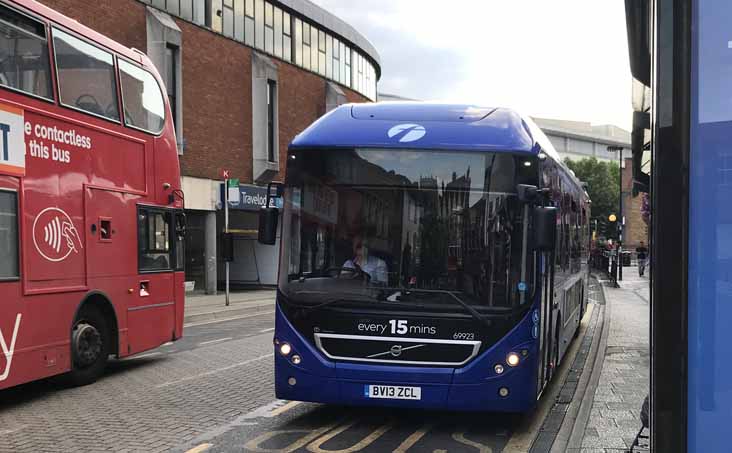 First Berkshire Volvo 7900H 69923